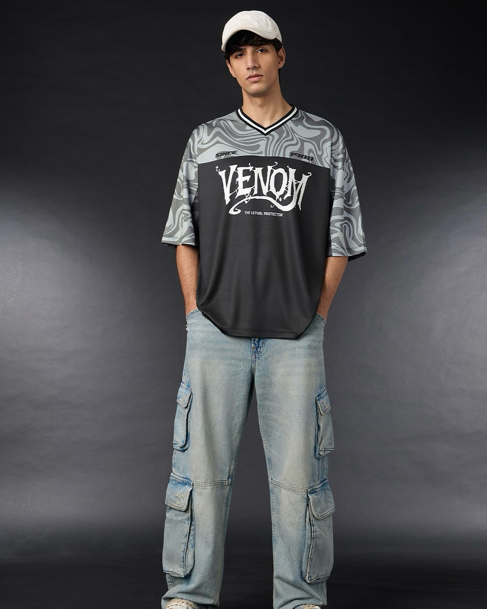 Venom Leather Protector Elite Oversized Tee