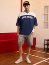 Captain America: First Avenger Colour Block Oversized Tee